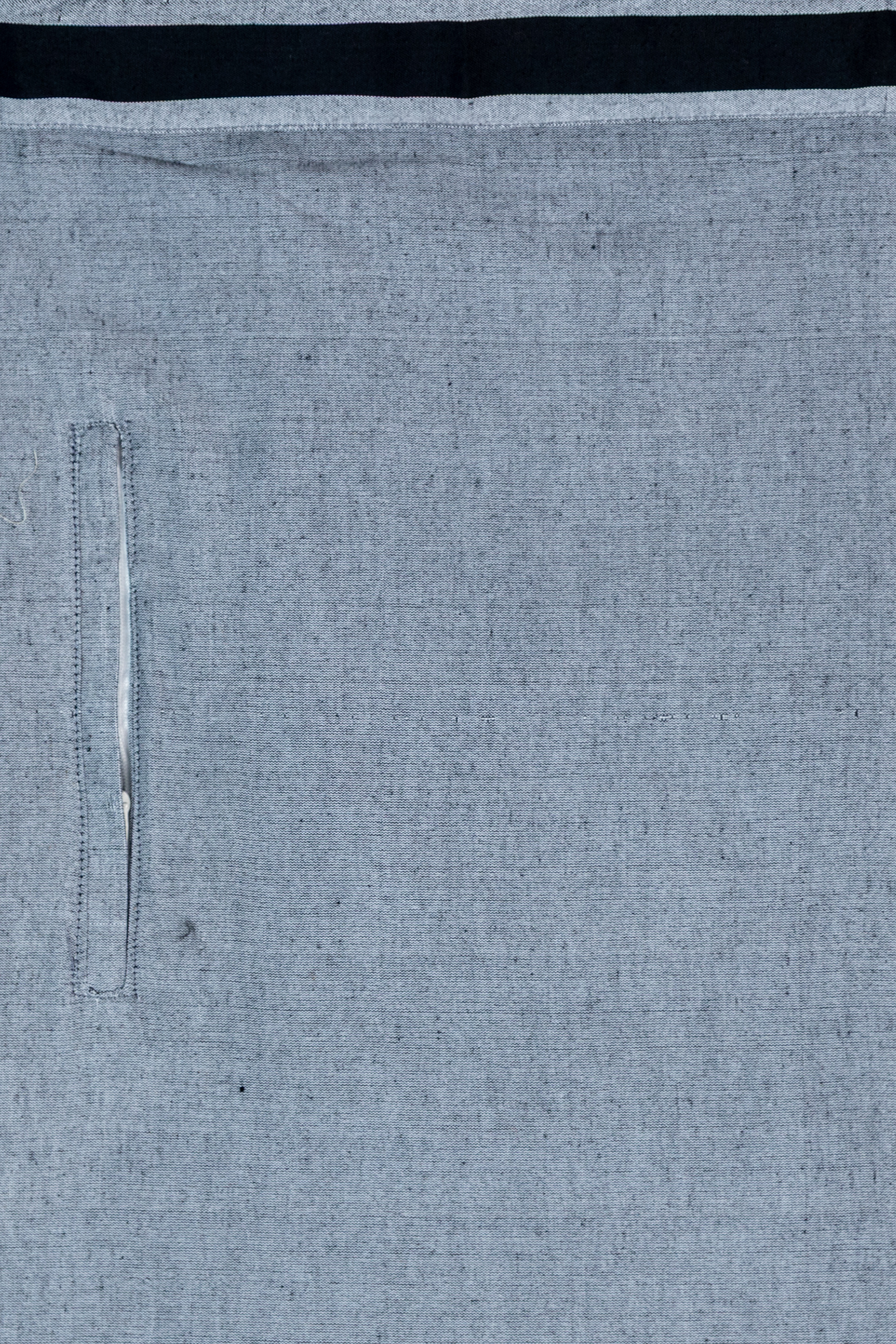 Grey Colour Dhoti for Men with Velcro & Pocket – Casual Comfort Veshti