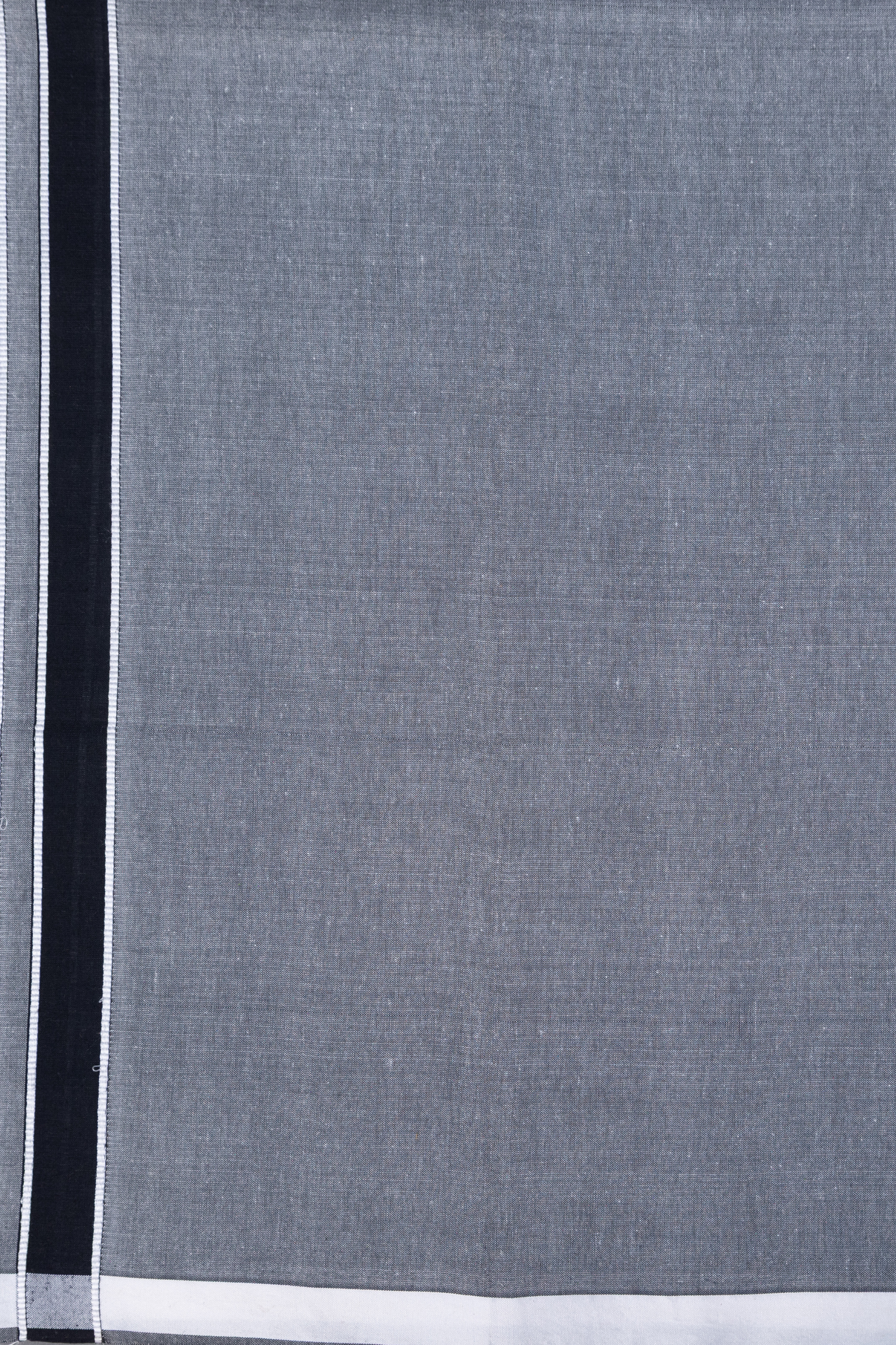Black T-Shirt + Grey Colour Dhoti Combo | Daily Wear South Indian Style Set for Men